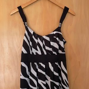 White House black market Maxi dress